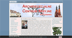 Desktop Screenshot of centrummisyjne.pl
